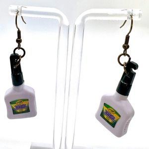 Crayola Earrings - Glue Earrings - Mini Brands Earrings - Art Teacher Earrings